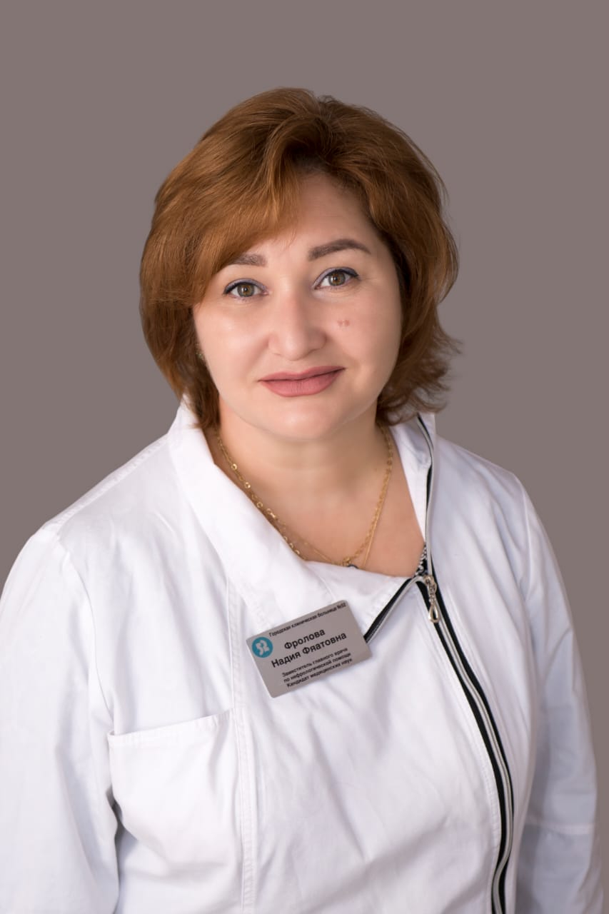 Аватар лектора: Фролова Надия Фяатовна